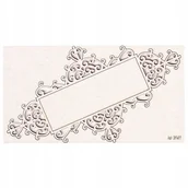 Scrapbooking - TEKTURKA scrapki Ramka szyld 01 Scrapiniec - miniaturka - grafika 1