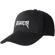 Czapki i chusty sportowe męskie - czapka MEGADETH - LOGO - miniaturka - grafika 1