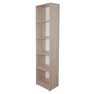 Wysoki Regał Dąb Sonoma 40 Cm 2 Kolory R1-D75 - Regały - miniaturka - grafika 1