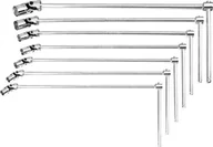 Klucze i nasadki - MILWAUKEE KLUCZ NASADOWY Z PRZEGUBEM TYP T ZESTAW 7szt. - miniaturka - grafika 1