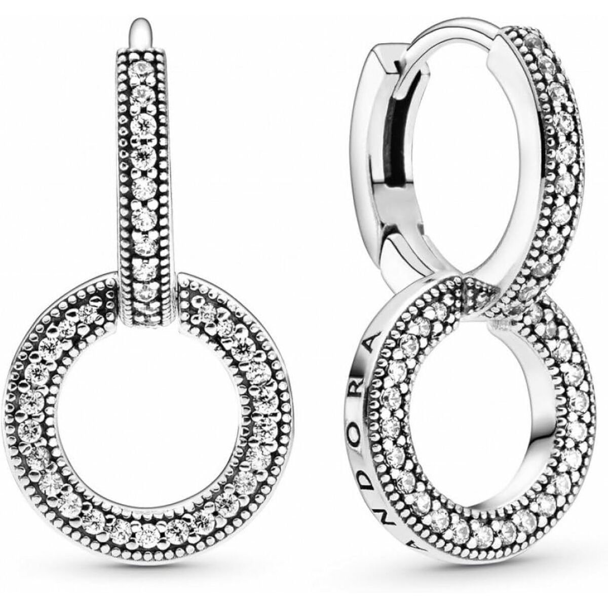 Kolczyki Damskie Pandora 299052C01 Plata de ley 925
