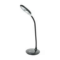 Lampy stojące - Nilsen Lampka biurkowa LED Lupo z lupą czarna BL014 BL014 - miniaturka - grafika 1