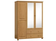 Dom i wnętrze OUTLET - OUTLET - Szafa sosnowa 3D nr6 S120 olcha - miniaturka - grafika 1