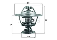 Termostaty - Termostat, płyn chłodzący Mahle TX 203 88D - miniaturka - grafika 1