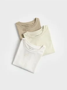 Reserved - Bawełniany t-shirt 3 pack - jasnozielony - Bluzki dla niemowląt - miniaturka - grafika 1
