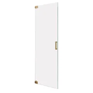 Ścianki i drzwi prysznicowe - Sealskin Drzwi prysznicowe uchylne do wnęki złote Pure 90x200 cm - miniaturka - grafika 1