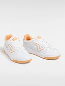 Trampki damskie - Vans Skórzane sneakersy "Upland" w kolorze biało-pomarańczowym - miniaturka - grafika 1