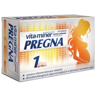 Witaminy i minerały - Vita-miner Pregna, 60 tabletek - miniaturka - grafika 1