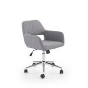Fotele i krzesła biurowe - Krzesło Biurowe Morel Popiel Halmar - miniaturka - grafika 1