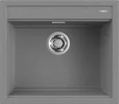 Zlewozmywaki - Zlew ELLECI BEST 105 M73 Titanium - miniaturka - grafika 1