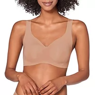 Biustonosze - Sloggi Kobiety Zero Feel Bralette Ex Biustonosz, Beżowy, L - miniaturka - grafika 1