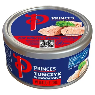 Princes Tuńczyk w kawałkach w oleju z chili 160 g - Konserwy i dania rybne - miniaturka - grafika 1