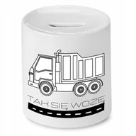 Skarbonki - Dla Damiana Skarbonka na Urodziny na Prezent z Nadrukiem ze Zdjęciem + Opakowanie na prezent (wzór 01) - miniaturka - grafika 1