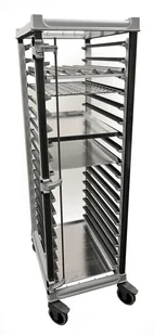Wózek Camshelving 18 Tac 600x400 Cambro – Transportowy 516x783x(H)171mm UPR6040F18480 - Wózki na żywność - miniaturka - grafika 1