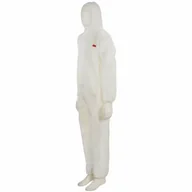 Odzież robocza - Kombinezon ochronny 3M 4520 kategoria III, biały z zielonym tylnym panelem typ 5/6 XXL - miniaturka - grafika 1