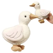 Grzechotki dla dzieci - Babyono Grzechotka Sensoryczna Przytulanka Maskotka Gąska Goose Zoe 0+ - miniaturka - grafika 1