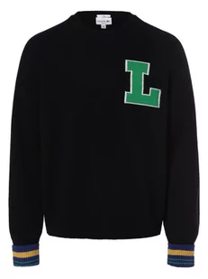 Lacoste - Sweter męski, niebieski|wielokolorowy - Swetry męskie - miniaturka - grafika 1