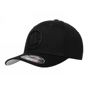 Czapka PITBULL Full Cap 3D Logo '25 - Czarna  L/XL - Odzież taktyczna i umundurowanie - miniaturka - grafika 1