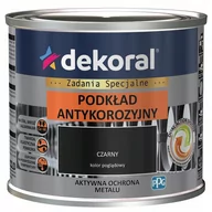 Farby do metalu - Dekoral PODKŁAD ANTYKOROZYJNY CZARNY 0,5L ia.372361 - miniaturka - grafika 1