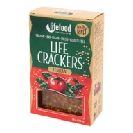 Chipsy - LifeFood - Life Crackers Włoskie BIO, 90 g - miniaturka - grafika 1