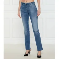 Spodnie damskie - GUESS Jeansy SEXY Straight fit mid rise - miniaturka - grafika 1