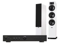 Zestawy stereo - Rotel A11 MkII (czarny) + Tesi 6 (biały) - miniaturka - grafika 1