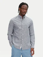 Koszule męskie - Tommy Jeans Koszula DM0DM20875 Granatowy Regular Fit - miniaturka - grafika 1