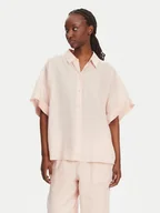 Koszule damskie - BOSS Koszula C_Bisenas 50537918 Różowy Oversize - miniaturka - grafika 1