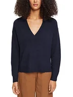 Swetry damskie - ESPRIT Damski sweter 092EE1I313, 400/NAVY, XS - miniaturka - grafika 1