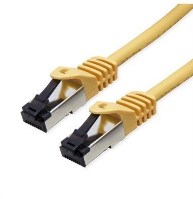 Value Kabel krosowy VALUE S/FTP, kategoria 8 klasa I, skręcony, LSOH, PoE, żółty, 3 m