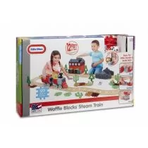 Little Tikes Klocki WAFFLE BLOCKS Pociąg parowy - Klocki - miniaturka - grafika 1