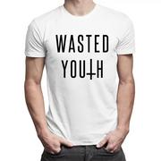 Koszulki męskie - WYPRZEDAŻ Wasted Youth - męska koszulka z nadrukiem - miniaturka - grafika 1