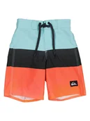 Spodenki damskie - Quiksilver Szorty kąpielowe w kolorze pomarańczowo-błękitnym - miniaturka - grafika 1