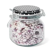 Pojemniki kuchenne - Tadar SŁOIK Z POKRYWĄ NA KLIPS 750 ML SZKŁO 5907558796896 - miniaturka - grafika 1