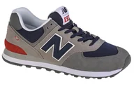Sneakersy męskie - New Balance ML574EAD męskie sneakersy, szare, rozmiar 42 1/2 - miniaturka - grafika 1