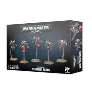 Adepta Sororitas Seraphim Squad (99120108040) GamesWorkshop 52-27 - Gry bitewne - miniaturka - grafika 1