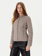 Kurtki damskie - Guess Kurtka przejściowa W5YL13 WHDQ0 Beżowy Regular Fit - miniaturka - grafika 1