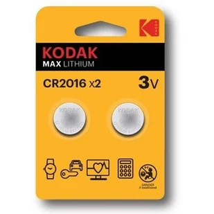 Bateria KCR 2025 3 V KODAK MAX LITHIUM 2 szt. - Baterie i akcesoria - miniaturka - grafika 1