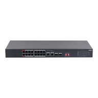 Switche - Switch niezarządzalny dahua s3218-16et-135 16x10/100m 2x10/100/1000m poe 2xsfp combo S3218-16ET-135 - miniaturka - grafika 1