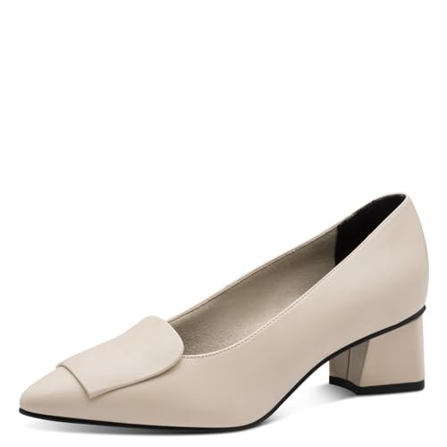 Marco Tozzi Damskie czółenka 2-22483-46, Cream Nappa, 36 EU
