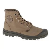 Buty sportowe męskie - Buty Palladium Pampa Hi M 02352-308-M zielone - miniaturka - grafika 1