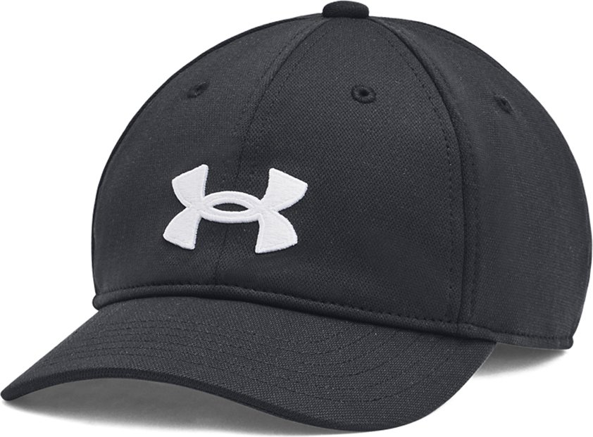 UNDER ARMOUR Blitzing regulowana czapka chłopięca 001 - czarny/biały