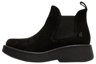 Botki damskie - Fly London Damskie botki MULK159FLY, czarne, 40 EU, Czarny, 40 EU - miniaturka - grafika 1
