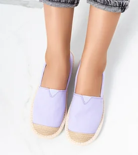Fioletowe espadryle damskie Tanner - Gemre - Espadryle damskie - miniaturka - grafika 1