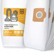 Worki do odkurzaczy - 20x Worek do Odkurzacza Kärcher 2251 Me Syntetyczny Pojemny Odporny Worki - miniaturka - grafika 1