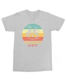 Koszulki i topy damskie - Koszulka dla perkusistów Morderca Ciszy Perkusja Muzyka Szara XL - miniaturka - grafika 1