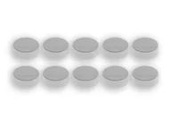 Pozostałe akcesoria kuchenne - magnetoplan Magnetoplan Magnum magnesy, średnica 34 mm, 10 sztuk, szary 9000483166 - miniaturka - grafika 1