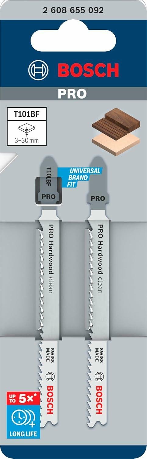 BOSCH BRZESZCZOT T PRO HARDWOOD CLEAN T101BF 100 mm /2szt.