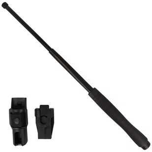 ESP - Hartowana pałka teleskopowa z kaburą - 21" - Rękojeść ergonomiczna - EXB-21HE BLK BH-54 - Pałki obronne - miniaturka - grafika 1