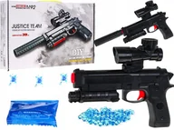 Zabawki militarne - PISTOLET Karabin NA KULKI ŻELOWE M92 AUTOMAT - miniaturka - grafika 1